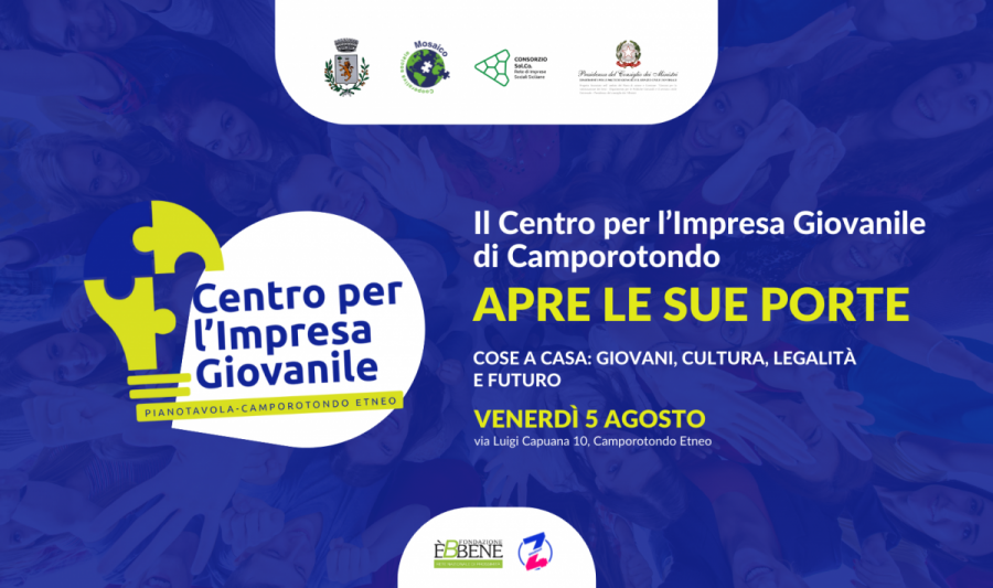 Il Centro per l’Impresa Giovanile di Camporotondo apre le sue porte con l’evento "Cose a Casa: giovani, cultura, legalità e futuro"